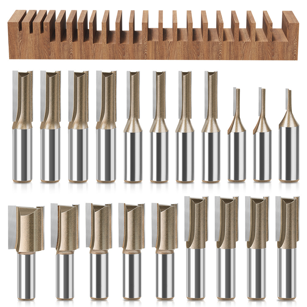Woodworking Nc - 1 pièces 12mm tige 3mm-25mm de