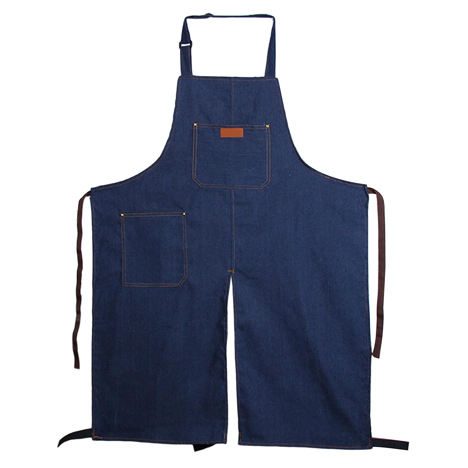 Woodworking Overalls - Tablier de poterie à jambe fendue
