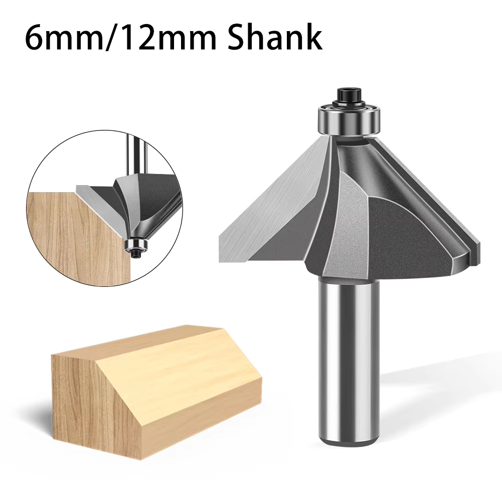 Woodworking Edge Corner Planer - Fraise à chanfreiner 45 degrés pour