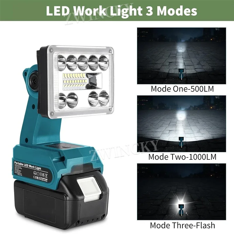 Lampe de travail sans fil à LE - Black+Decker Tool Cordless avis et prix