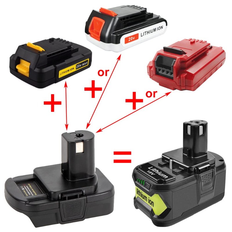 ALASICKA adaptateur de batteri - Black+Decker Tool Cordless avis et prix