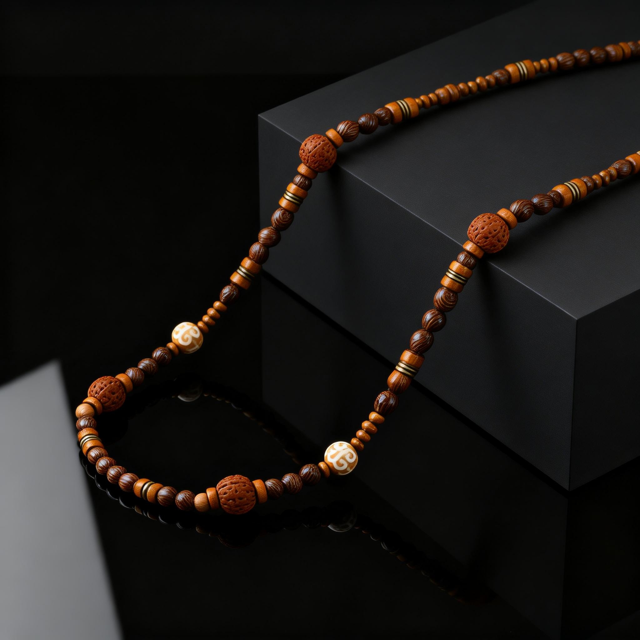 Collier en perles de bois de n - Woodworking Nc avis et prix