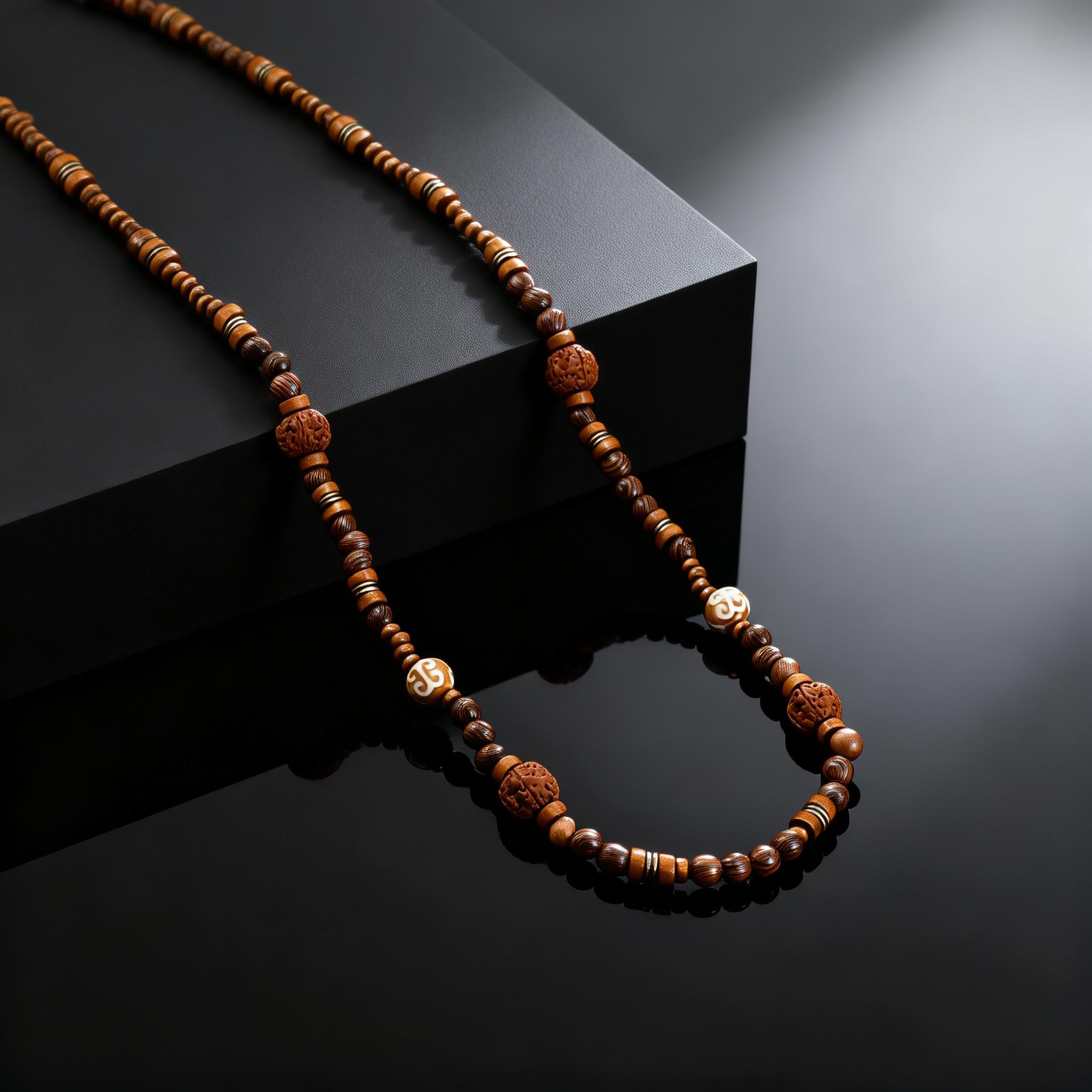 Collier en perles de bois de n - Woodworking Nc avis et prix