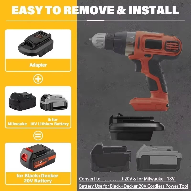 Adaptateur d'outil pour Black  - Black+Decker Tool Cordless avis et prix