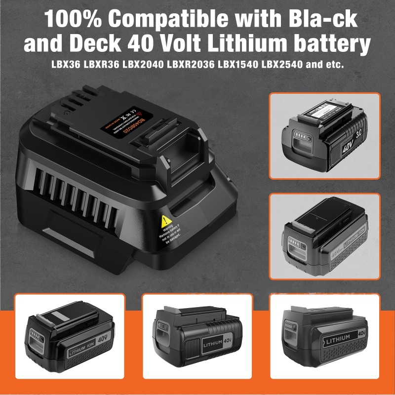 HAKSINKY adaptateur de batteri - Black+Decker Tool Cordless avis et prix
