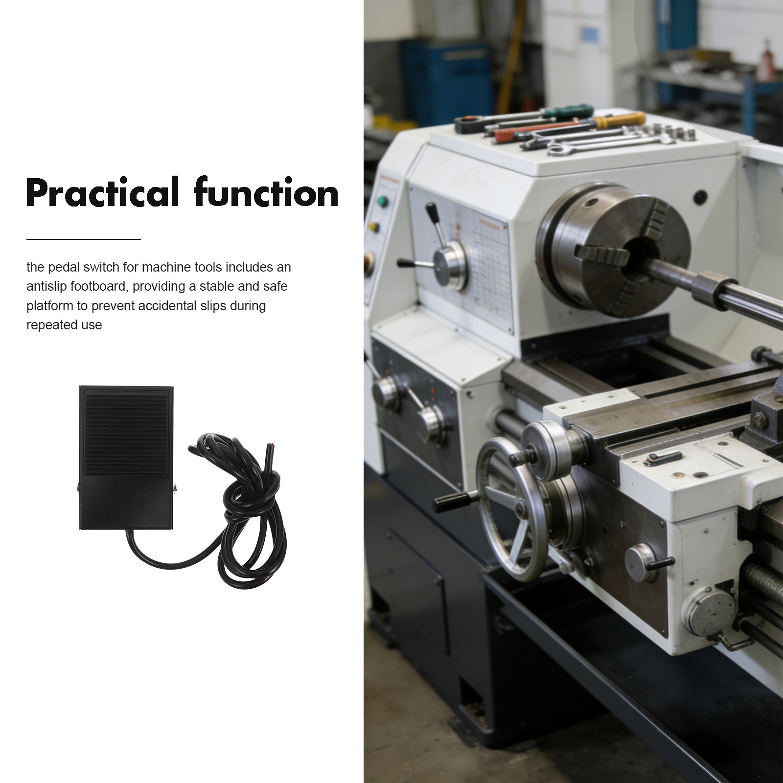 Interrupteur à pédale momentan - Woodworking Machinery avis et prix