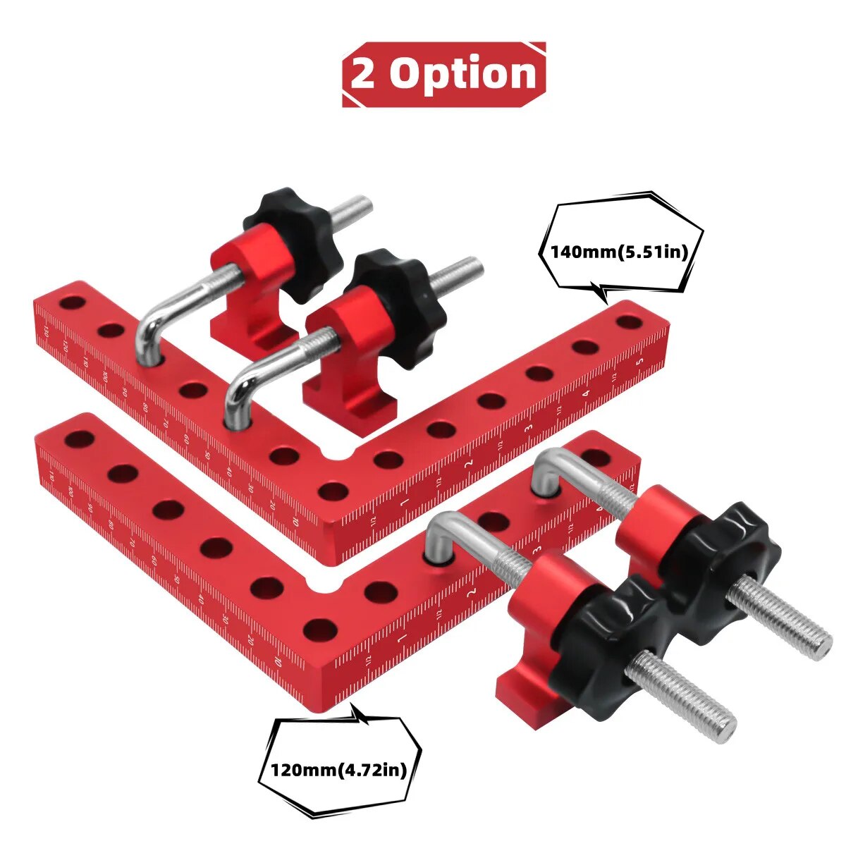 1 jeu de pinces à Angle droit  - Woodworking Right Angle Clamp avis et prix