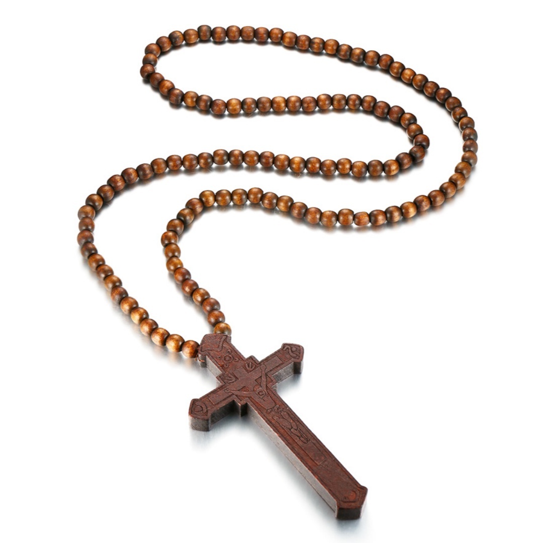 Grand collier chapelet en bois - Woodworking Nc avis et prix