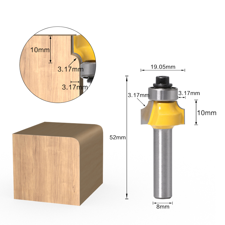 Fraise à chanfreiner à coins a - Woodworking Nc avis et prix