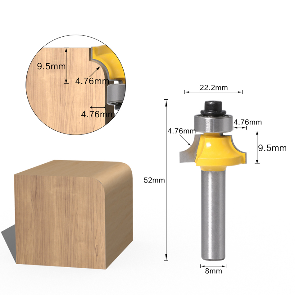 Fraise à chanfreiner à coins a - Woodworking Nc avis et prix