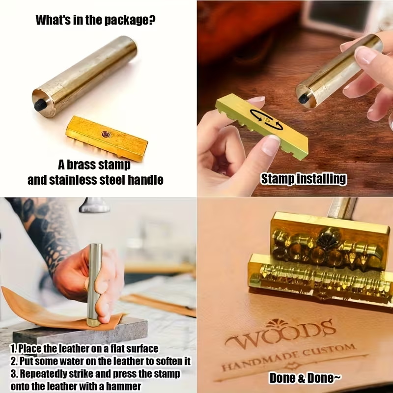 M8 Tampon de marquage personna - Woodworking Logo Design avis et prix